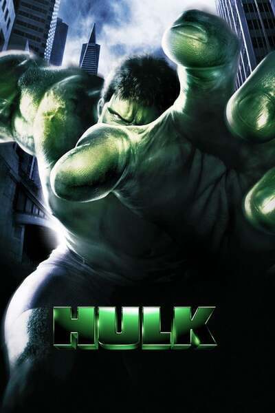 Hulk Hindi Dubbed Movie Poster (2003)