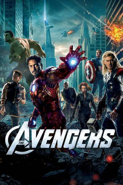 The Avengers Hindi Dubbed Movie Poster (2012)