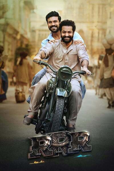 RRR Hindi Dubbed Movie Poster (2022)
