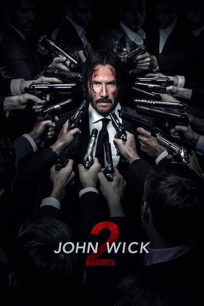 John Wick: Chapter 2 Hindi Dubbed Movie Poster (2017)
