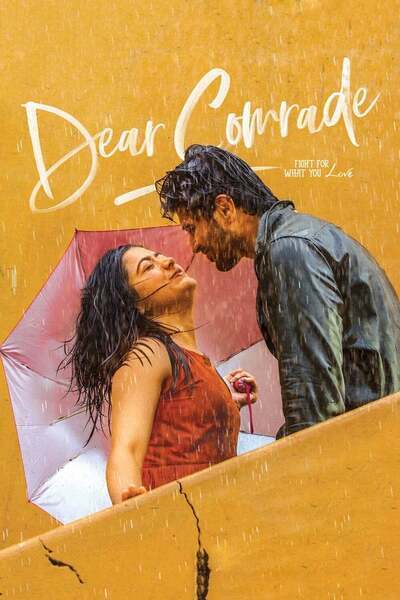 Dear Comrade Hindi Dubbed Movie Poster (2019)