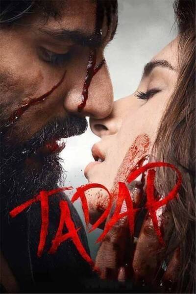 Tadap Hindi Dubbed Movie Poster (2021)