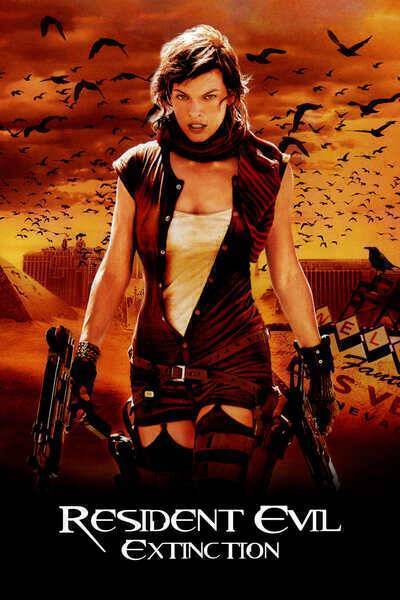 Resident Evil: Extinction Hindi Dubbed Movie Poster (2007)