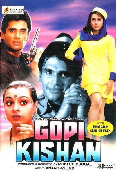 Gopi Kishan Hindi Dubbed Movie Poster (1994)
