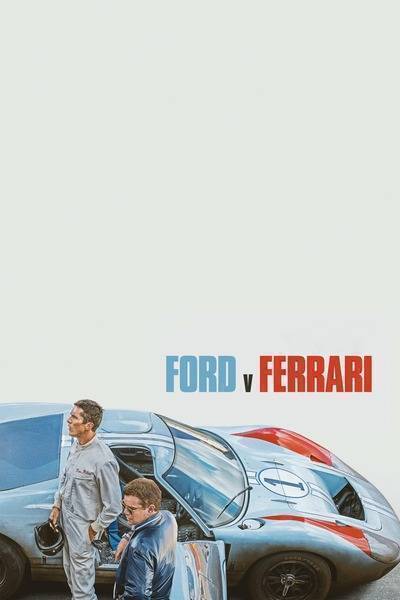 Ford v Ferrari Hindi Dubbed Movie Poster (2019)
