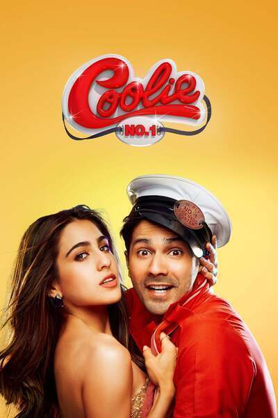 Coolie No. 1 Hindi Dubbed Movie Poster (2020)