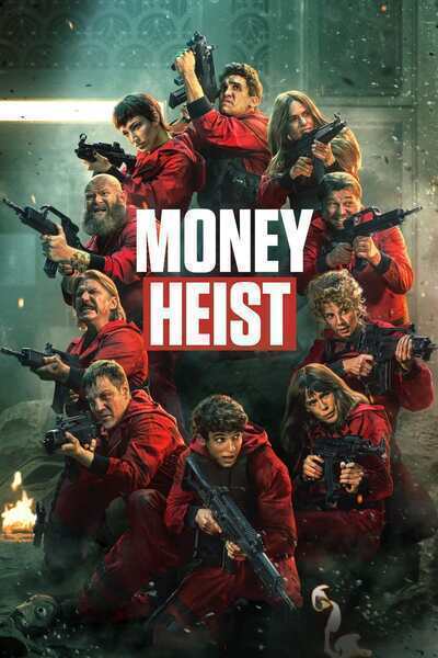 Money Heist Hindi Dubbed Movie Poster (2017)