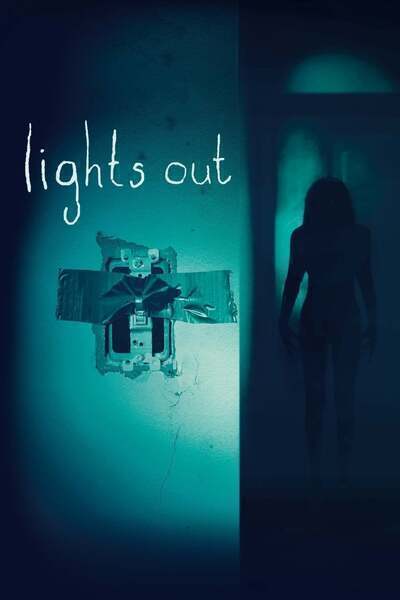 Lights Out Hindi Dubbed Movie Poster (2016)