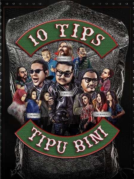 10 Tips Tipu Bini Hindi Dubbed Movie Poster (2021)
