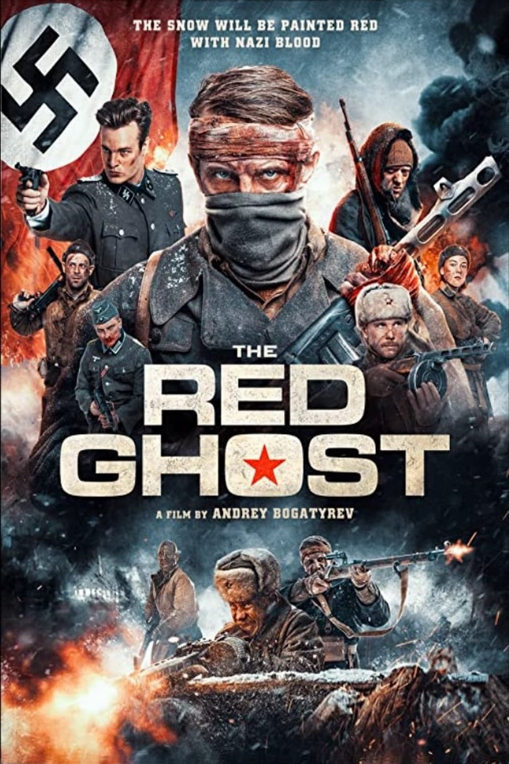 The Red Ghost Hindi Dubbed Movie Poster (2020)
