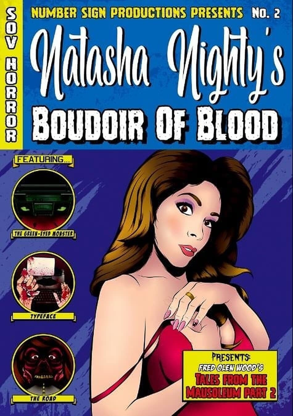 Natasha Nighty’s Boudoir Of Blood Hindi Dubbed Movie Poster (2020)