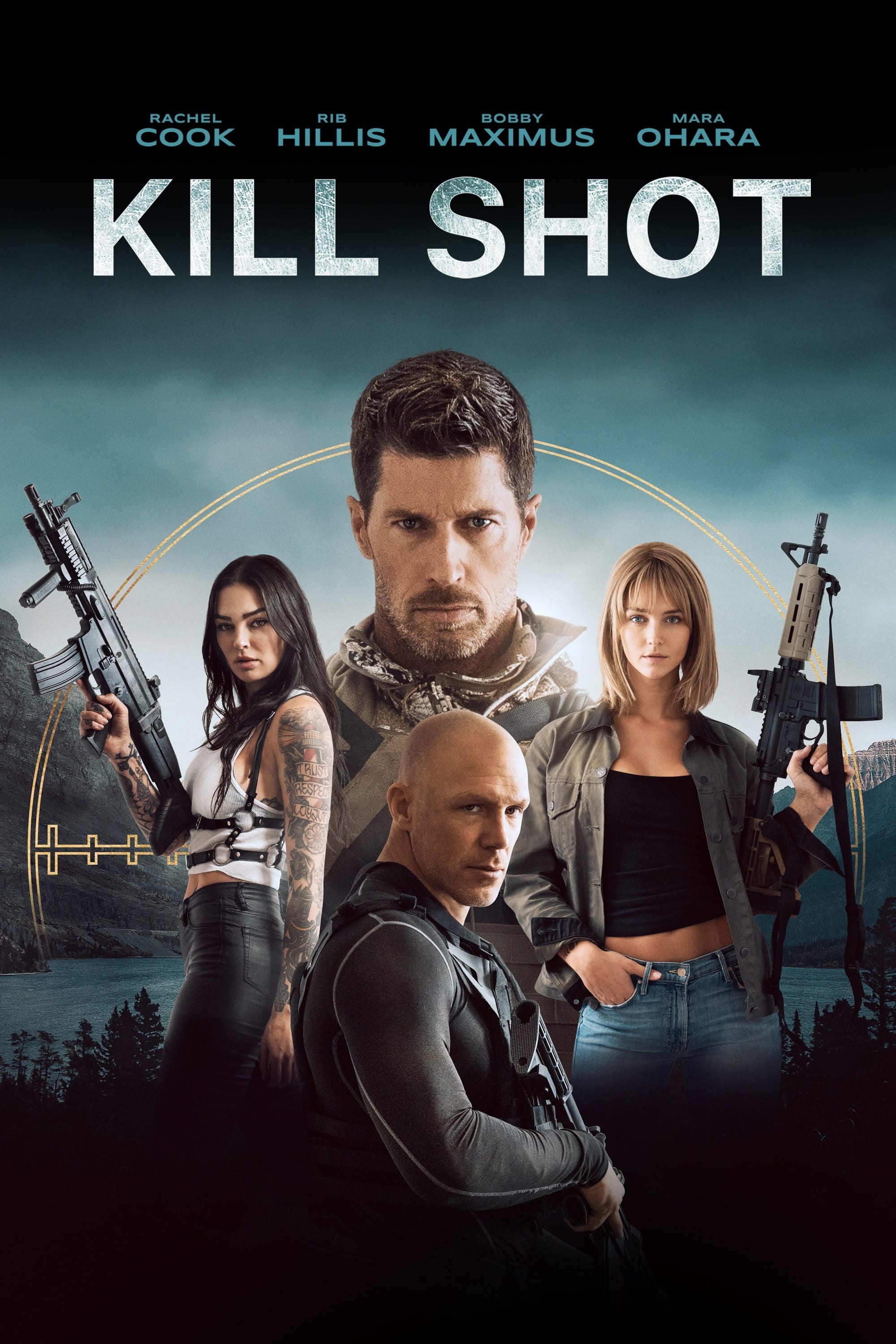 Kill Shot Hindi Dubbed Movie Poster (2023)
