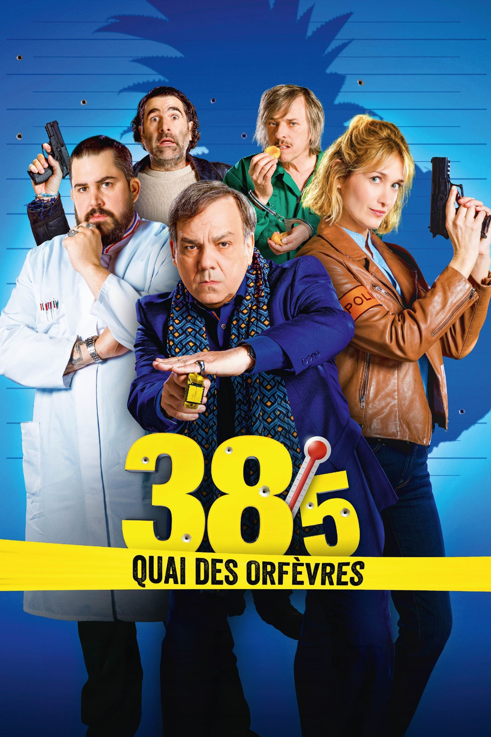38°5 Quai des Orfèvres Hindi Dubbed Movie Poster (2023)