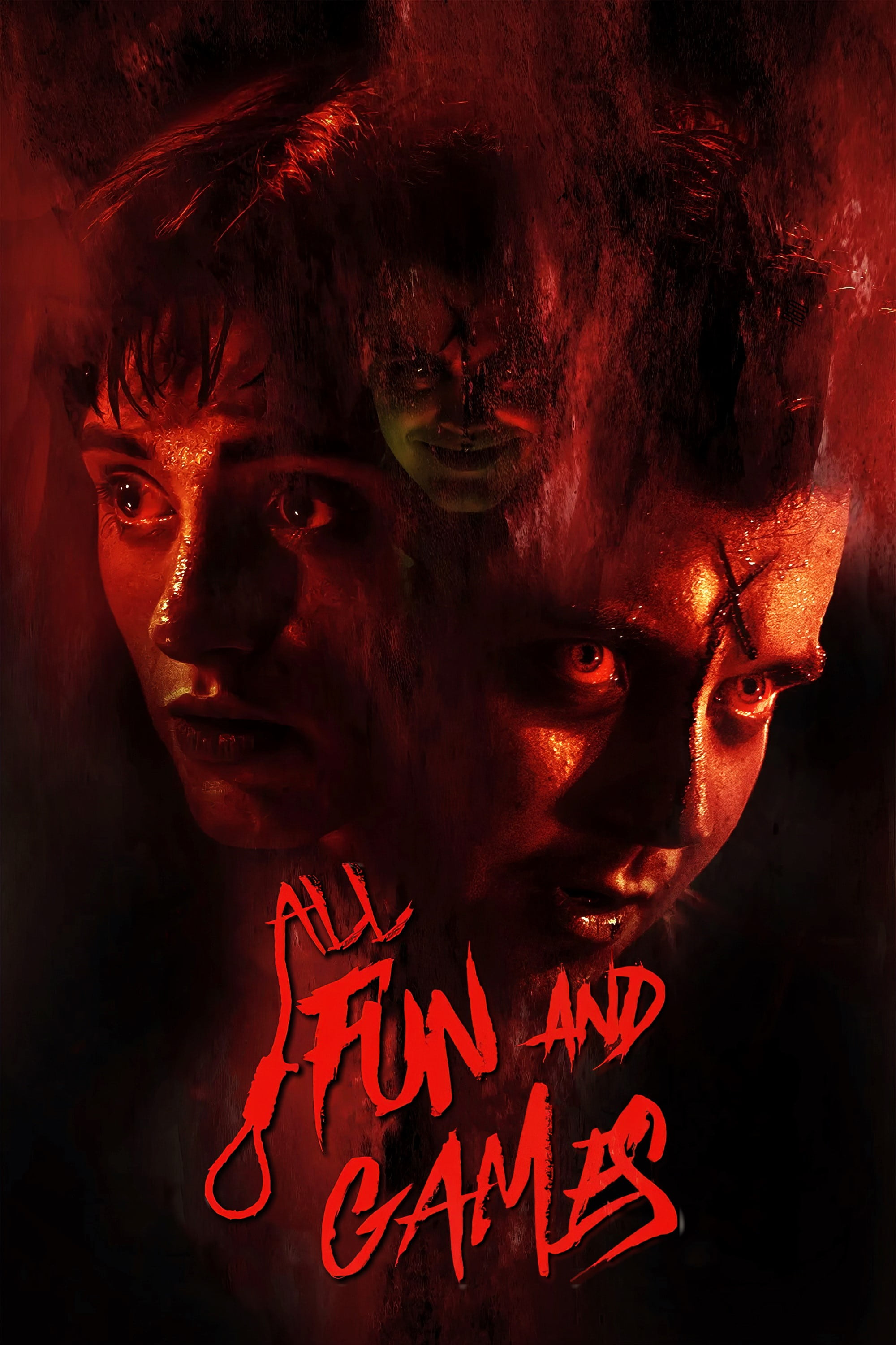 All Fun and Games Hindi Dubbed Movie Poster (2023)