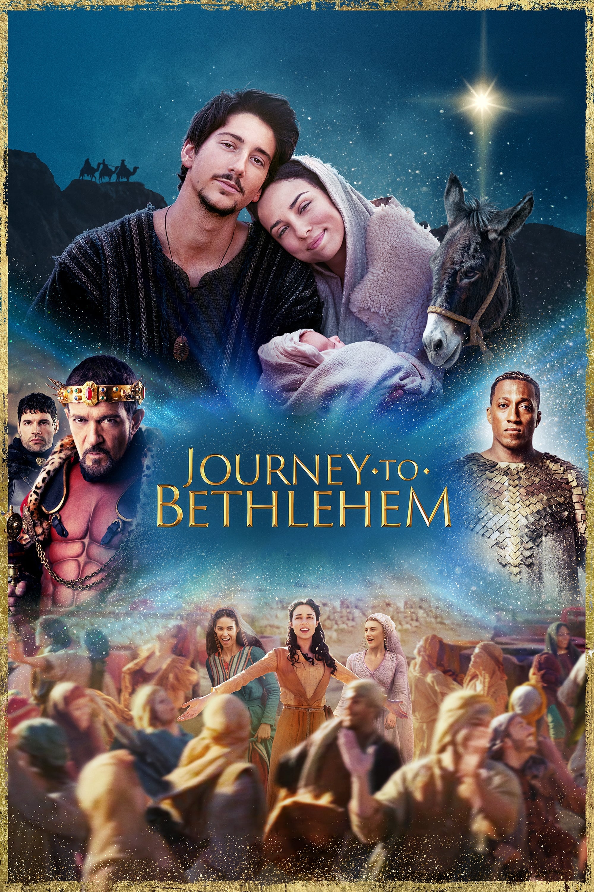 Journey to Bethlehem Hindi Dubbed Movie Poster (2023)