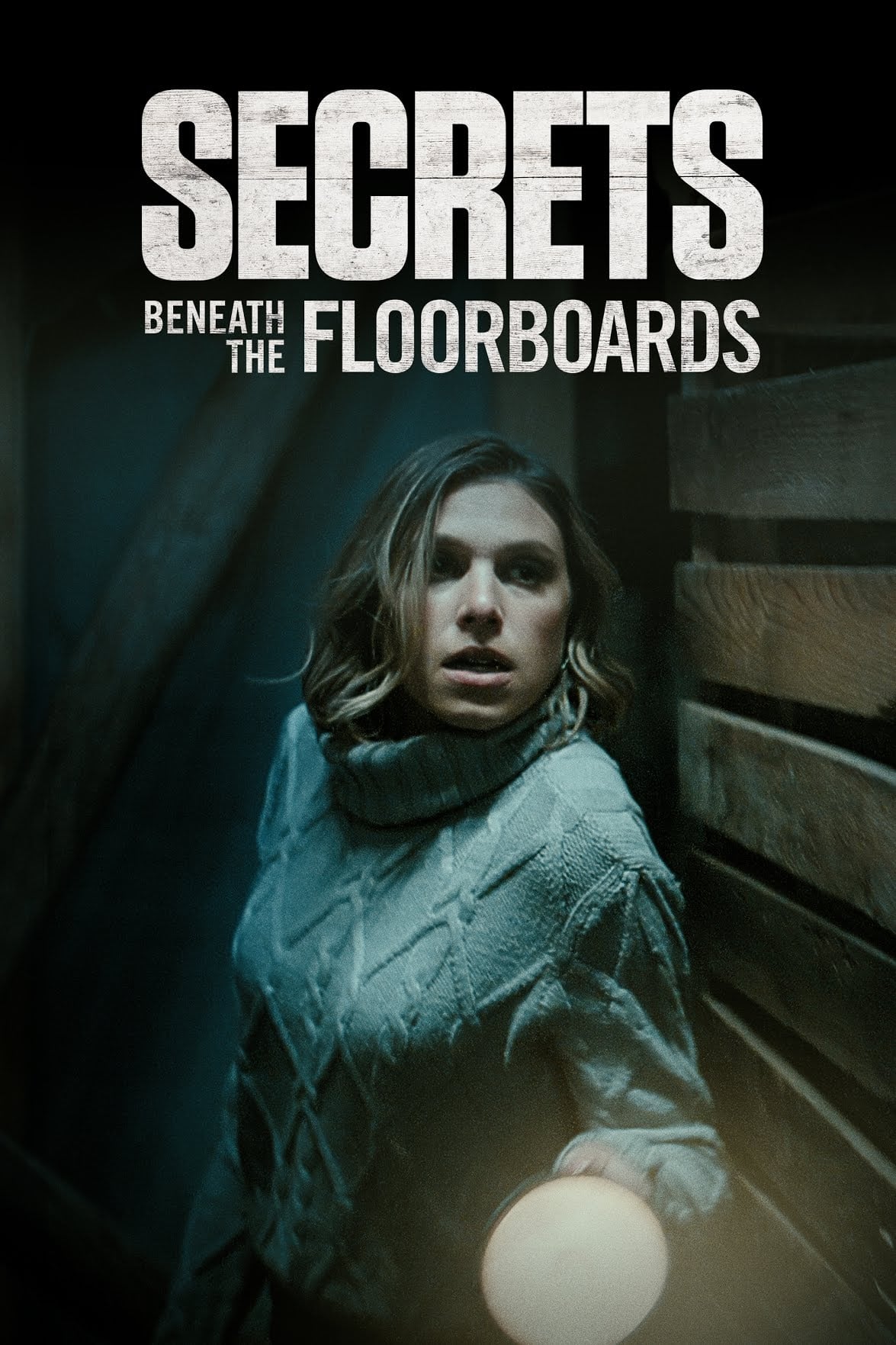 Secrets Beneath the Floorboards Hindi Dubbed Movie Poster (2023)
