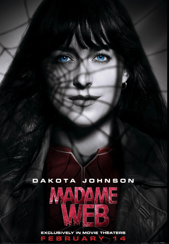 Madame Web Hindi Dubbed Movie Poster (2024)