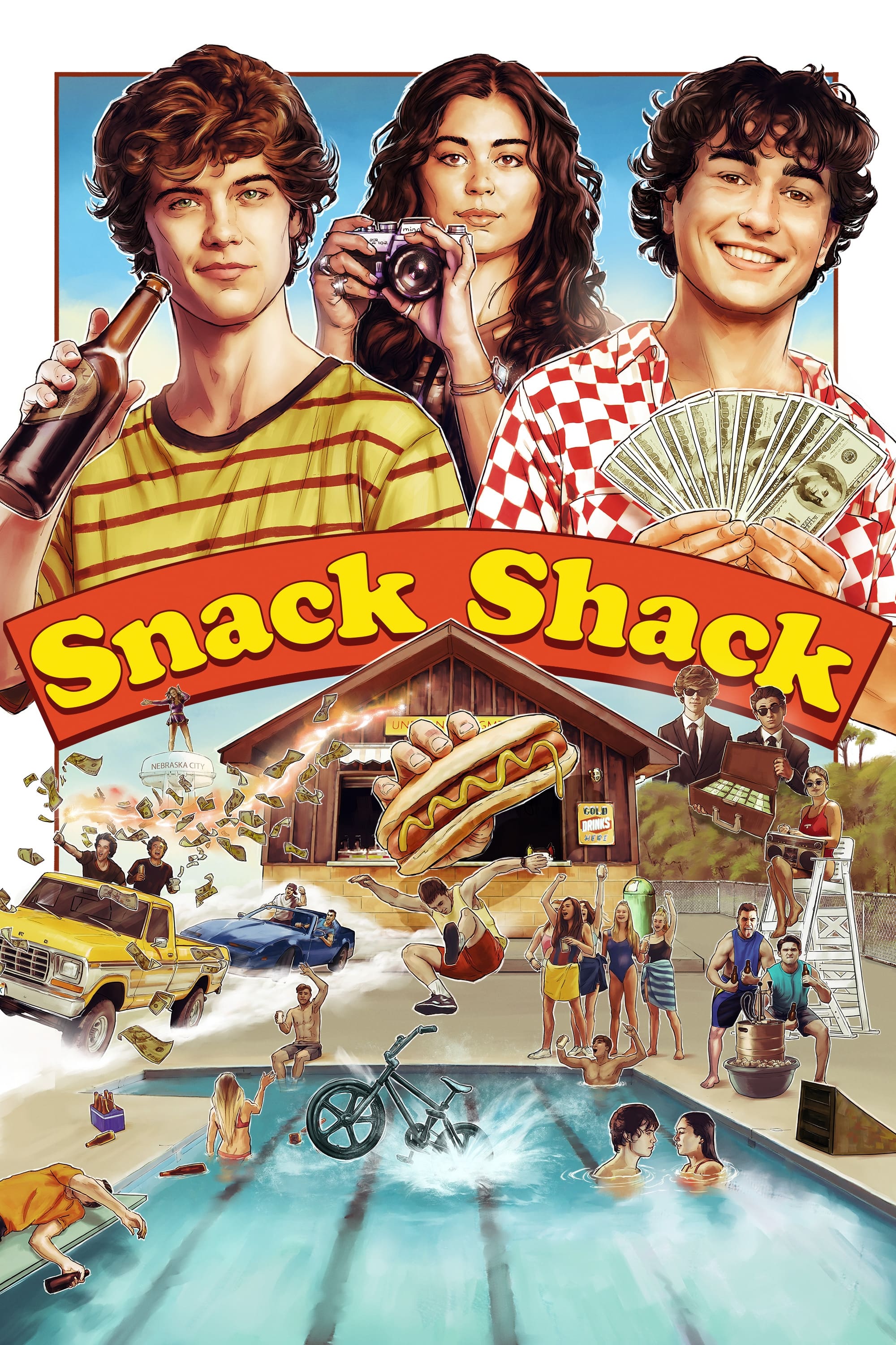 Snack Shack Hindi Dubbed Movie Poster (2024)