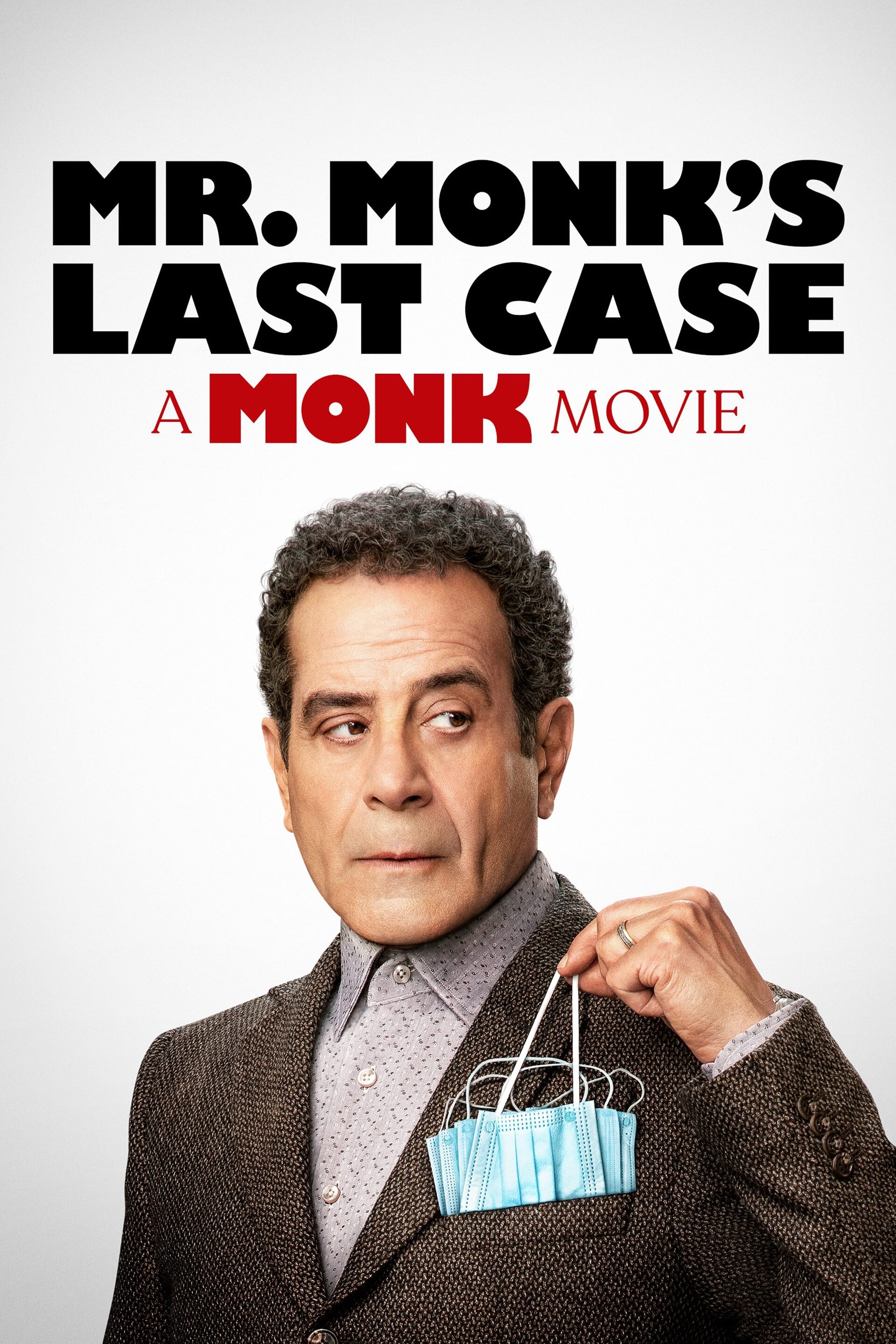 Mr. Monk's Last Case: A Monk Movie Hindi Dubbed Movie Poster (2023)