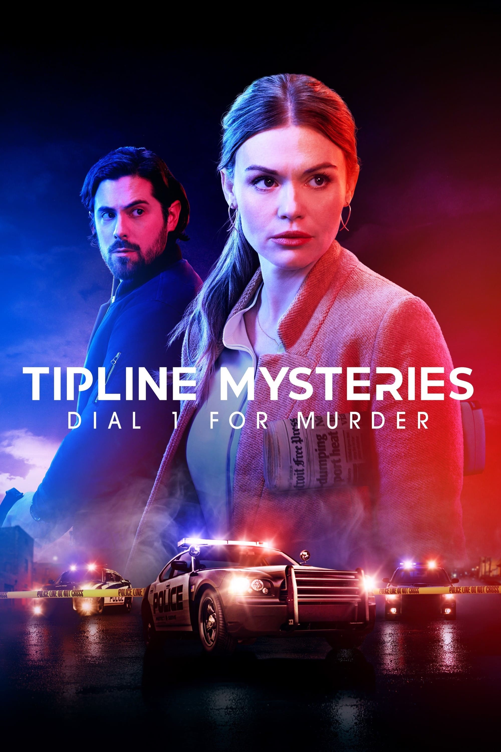 Tipline Mysteries: Dial 1 for Murder Hindi Dubbed Movie Poster (2024)