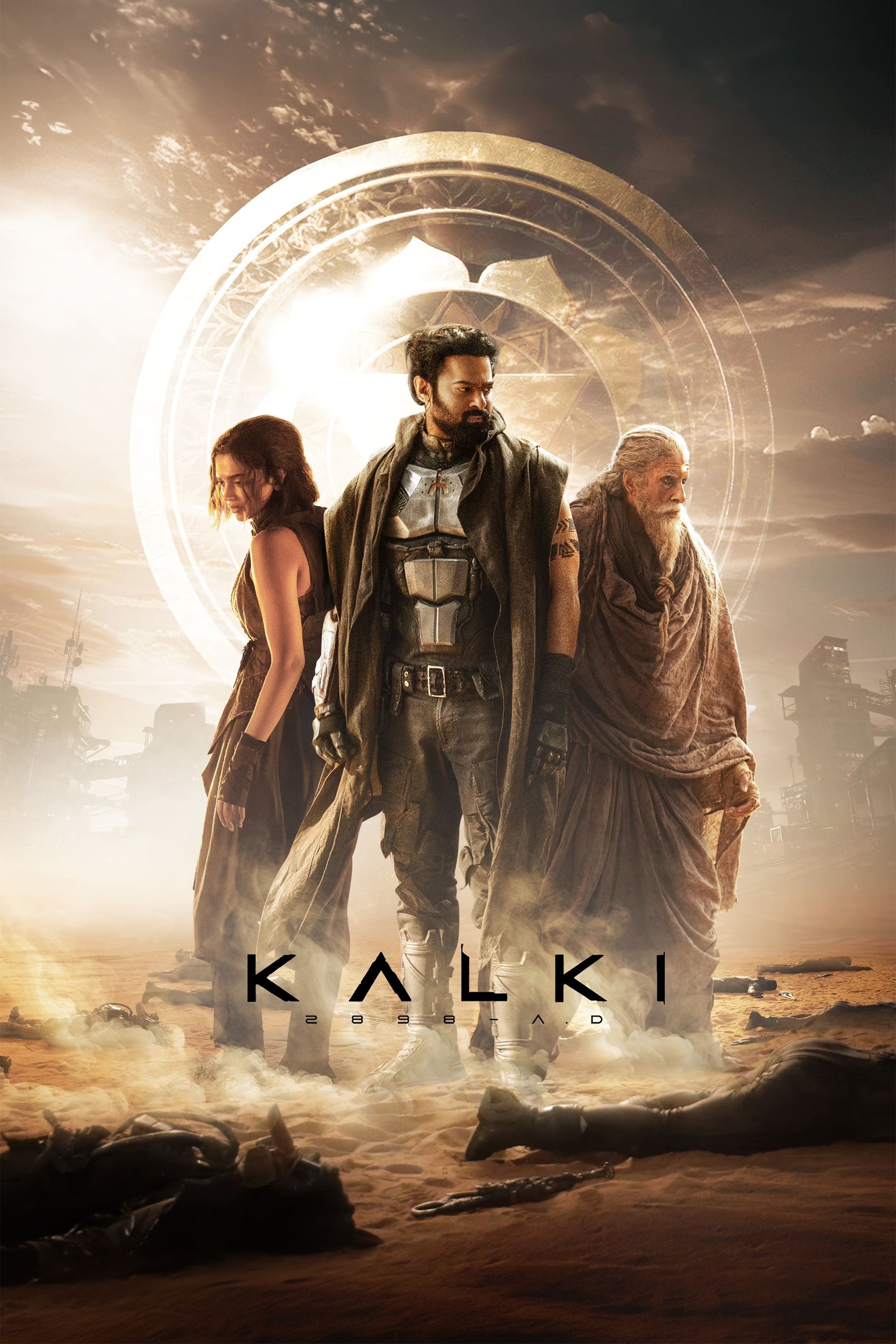 Kalki 2898 - AD Hindi Dubbed Movie Poster (2024)