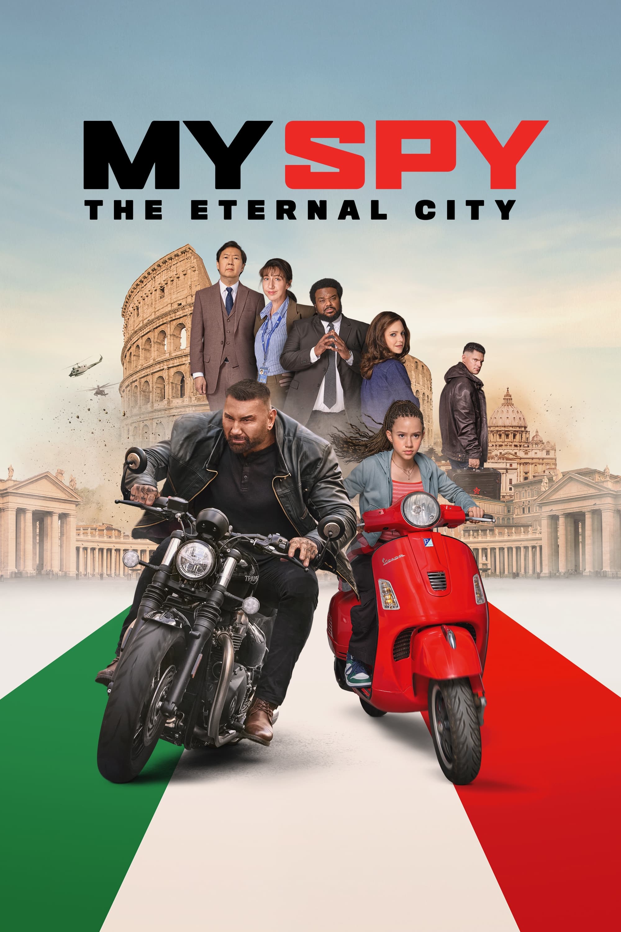 My Spy The Eternal City Hindi Dubbed Movie Poster (2024)