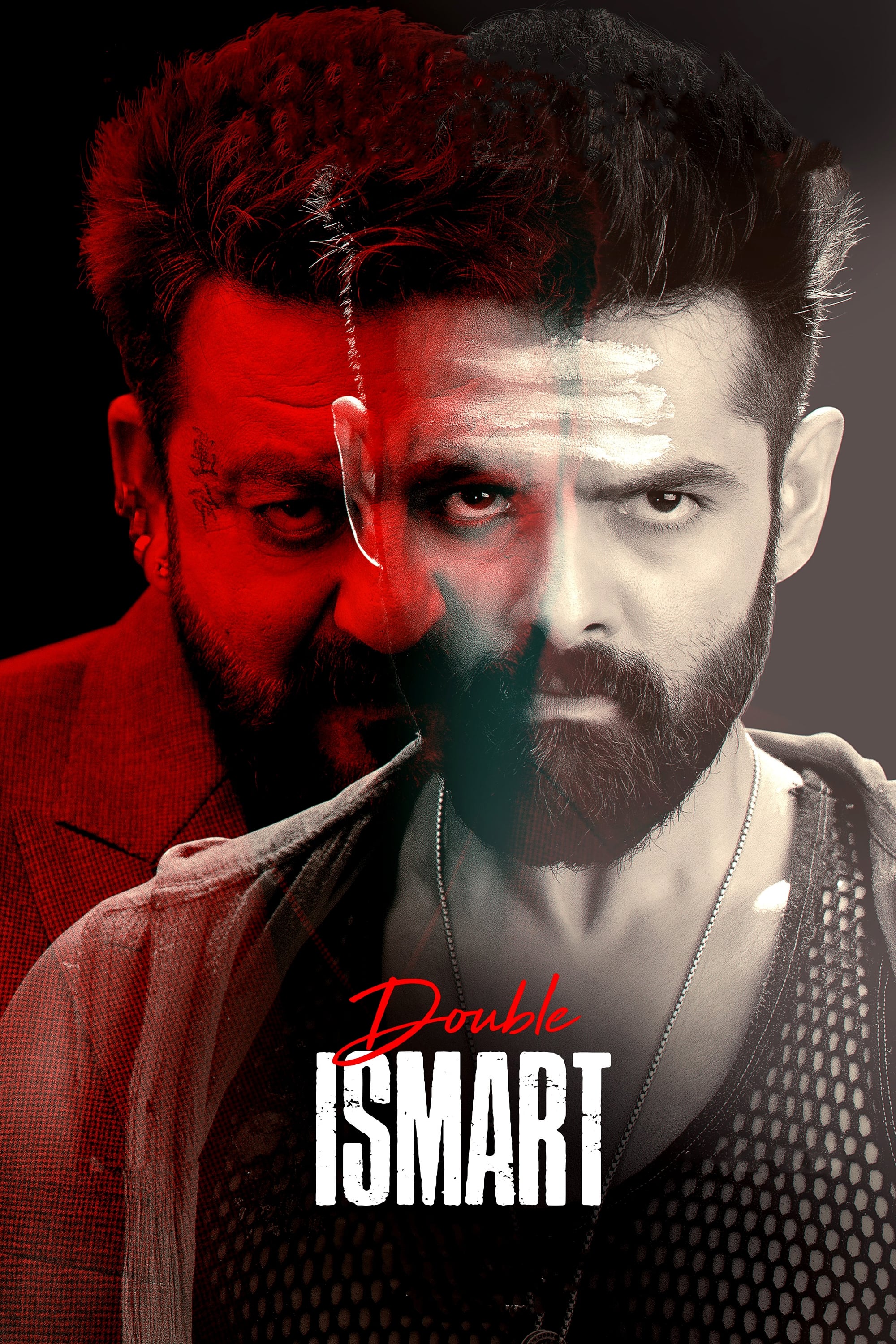 Double iSmart Hindi Dubbed Movie Poster (2024)