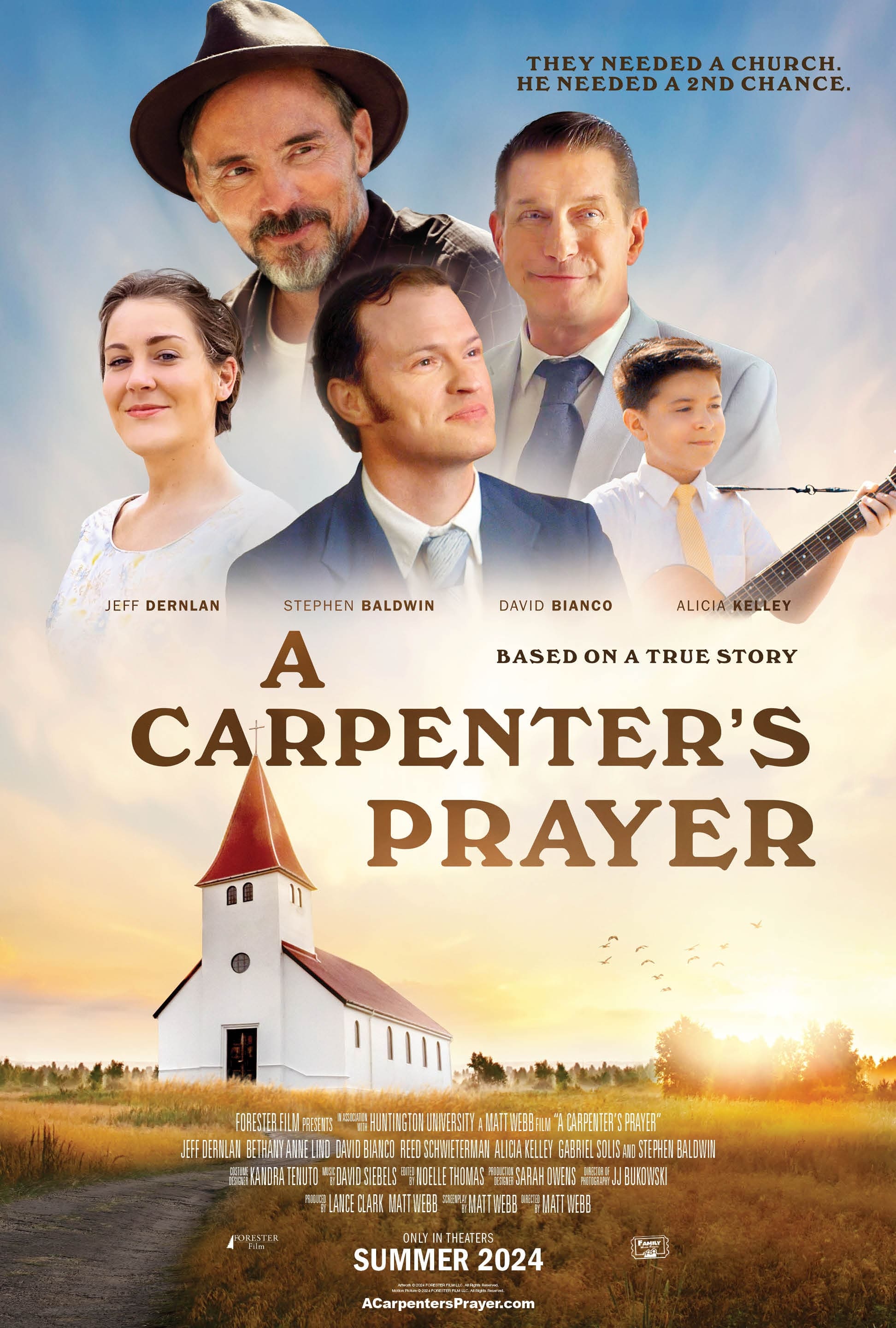 A Carpenter's Prayer Hindi Dubbed Movie Poster (2024)