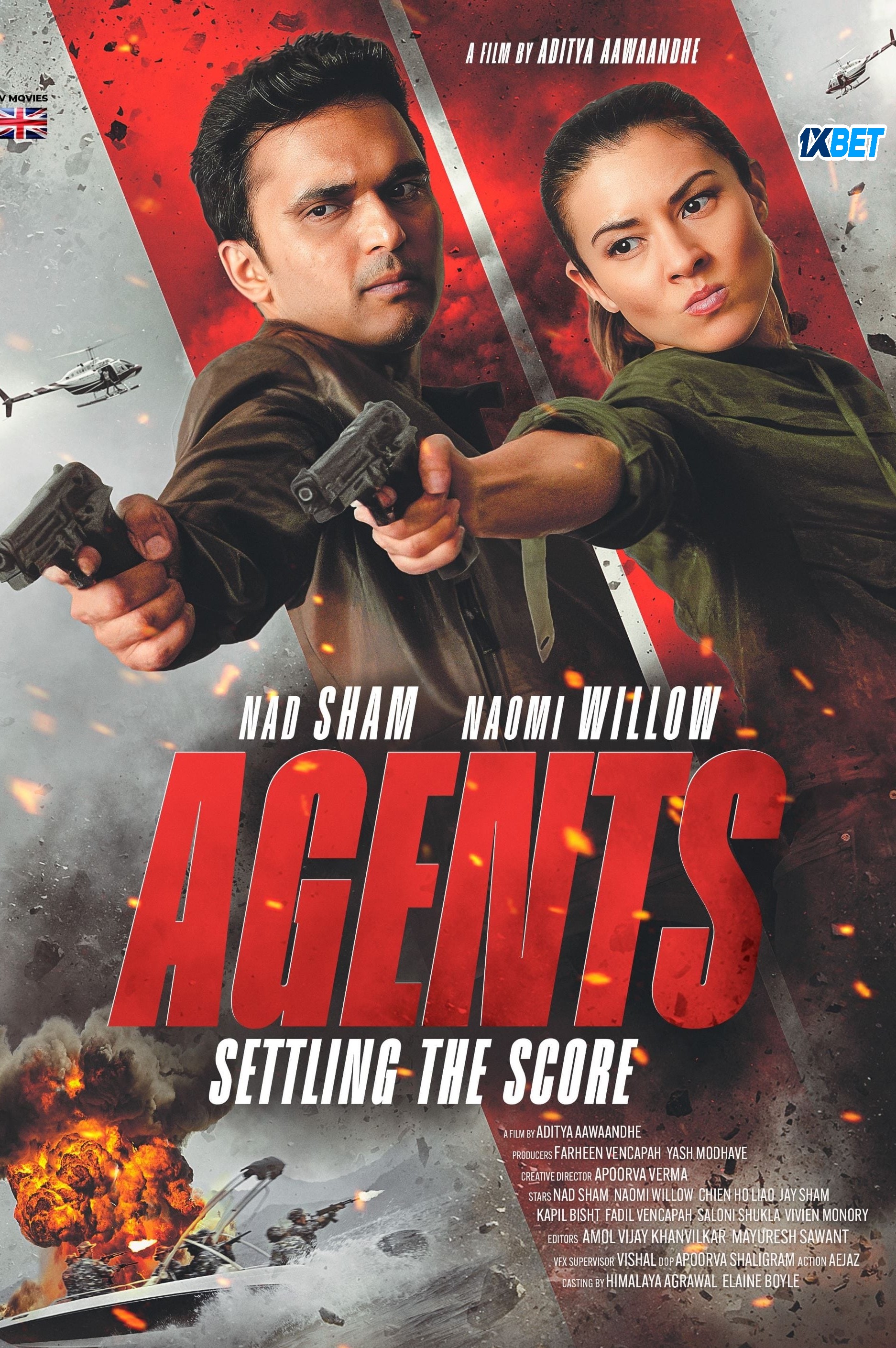 Agents Hindi Dubbed Movie Poster (2024)