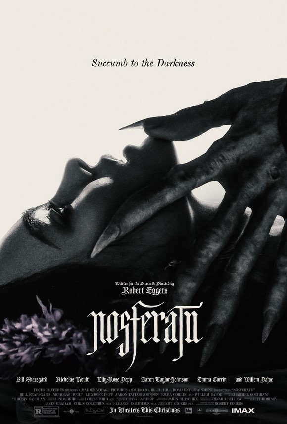 Nosferatu Hindi Dubbed Movie Poster (2024)