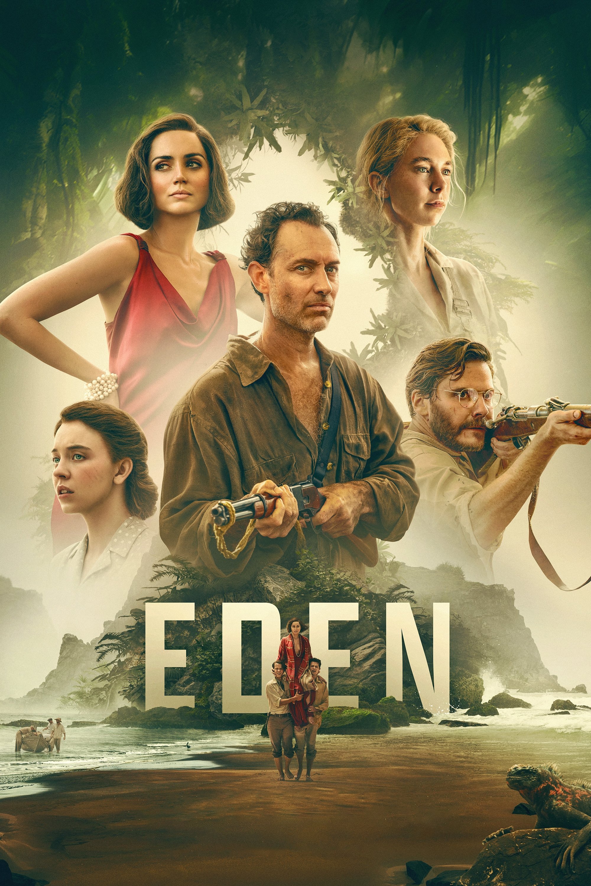 Eden Hindi Dubbed Movie Poster (2025)