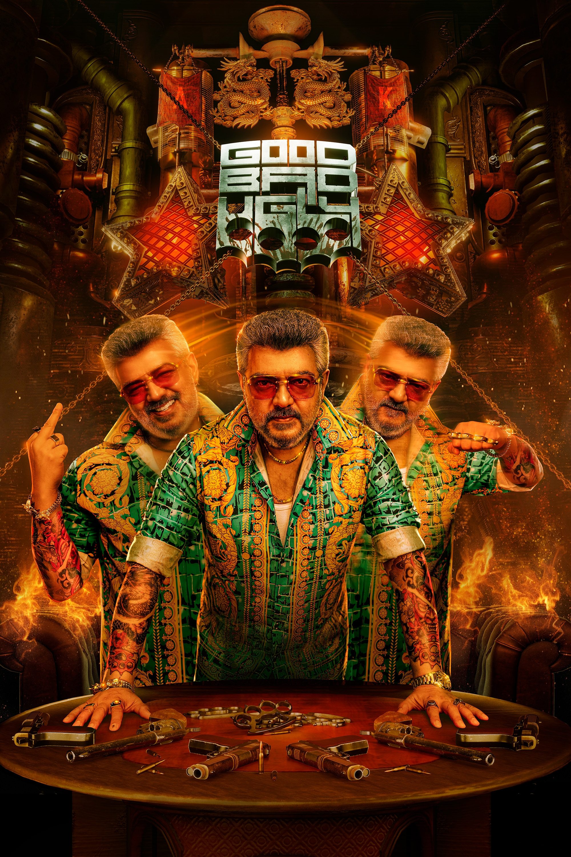 Good Bad Ugly Hindi Dubbed Movie Poster (2025)