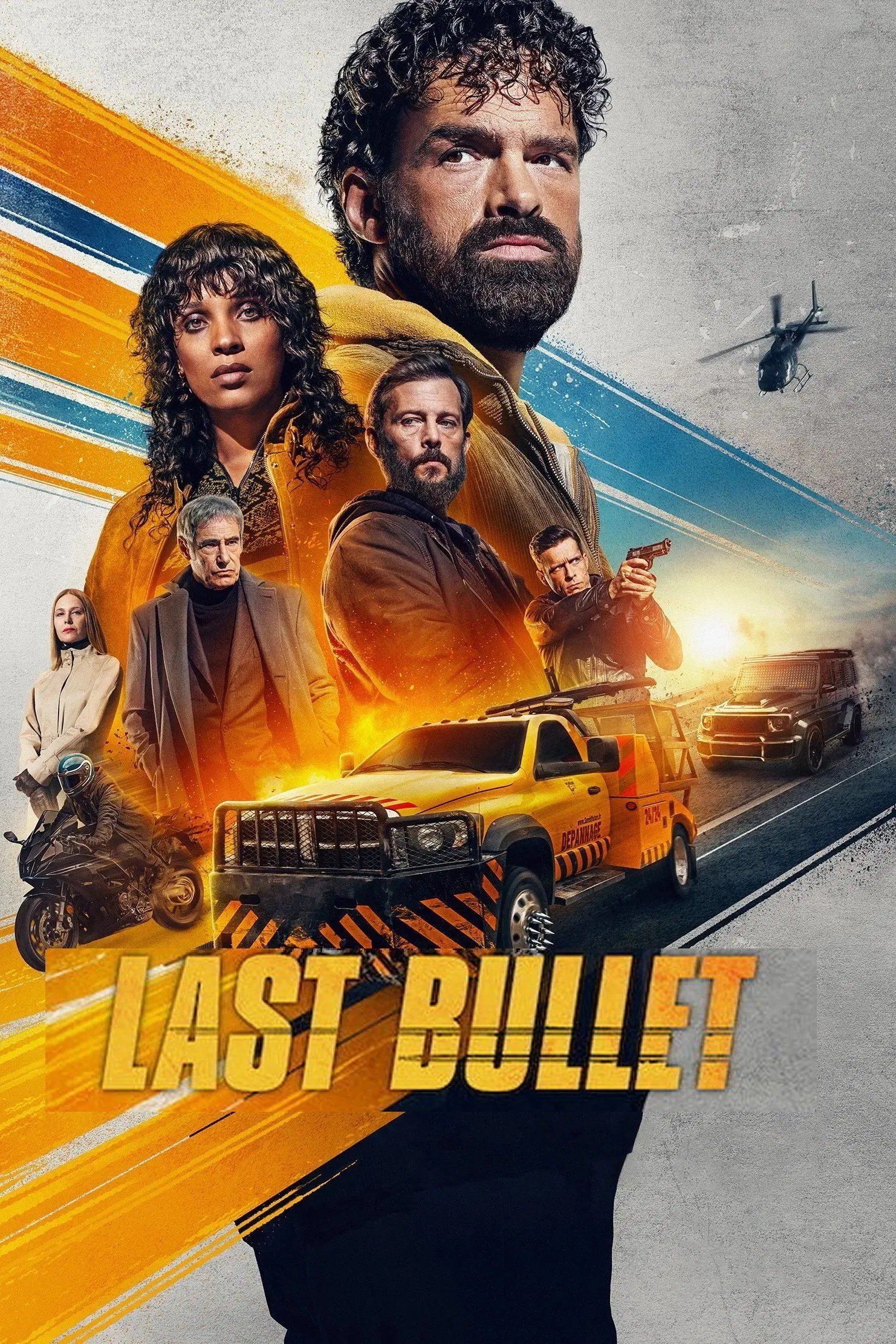 Last Bullet Hindi Dubbed Movie Poster (2025)