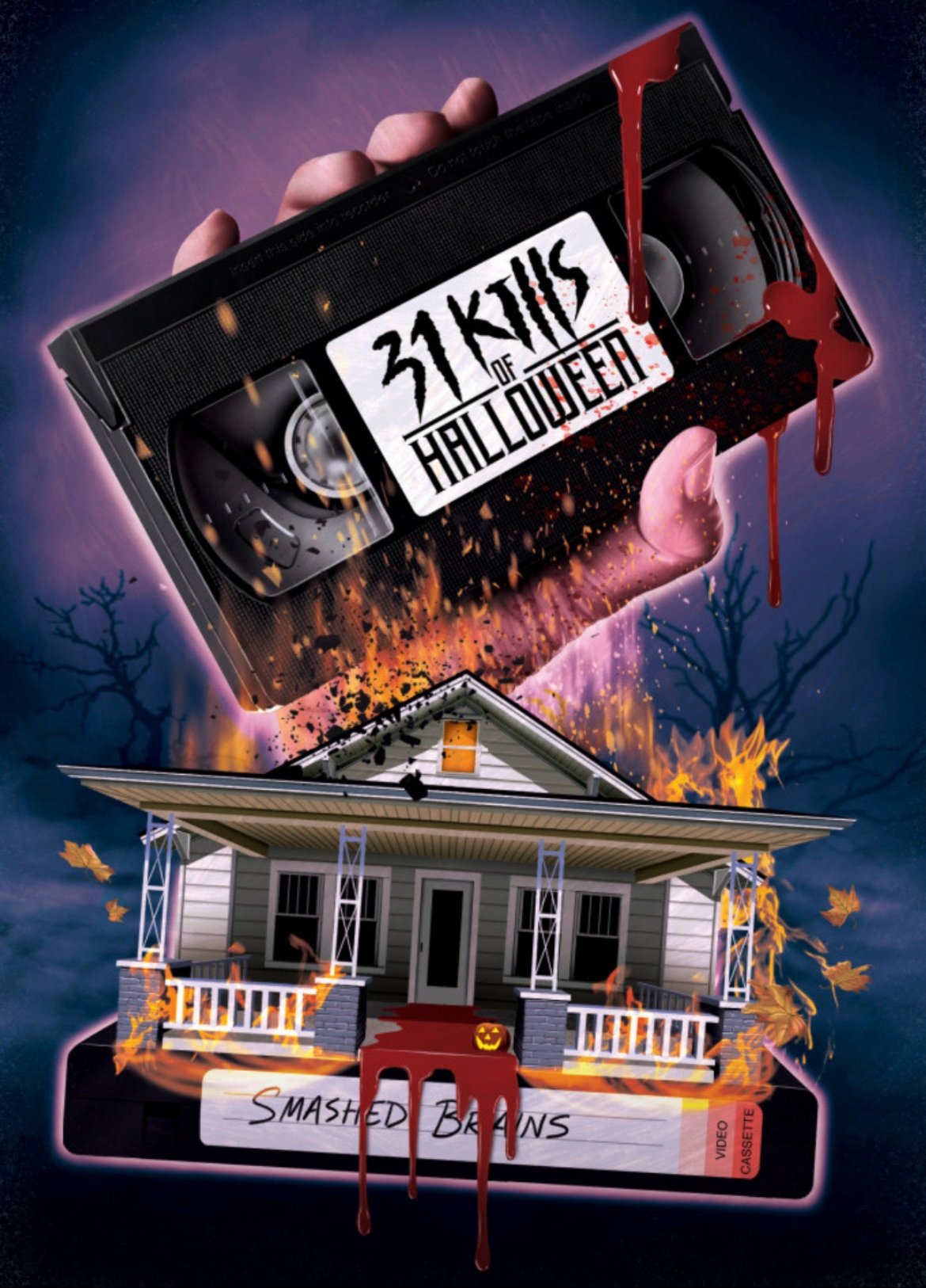 31 Kills of Halloween Hindi Dubbed Movie Poster (2024)