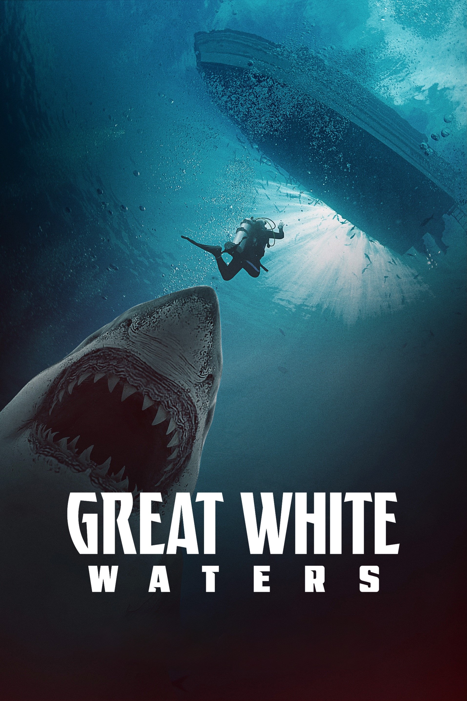 Great White Waters Hindi Dubbed Movie Poster (2025)