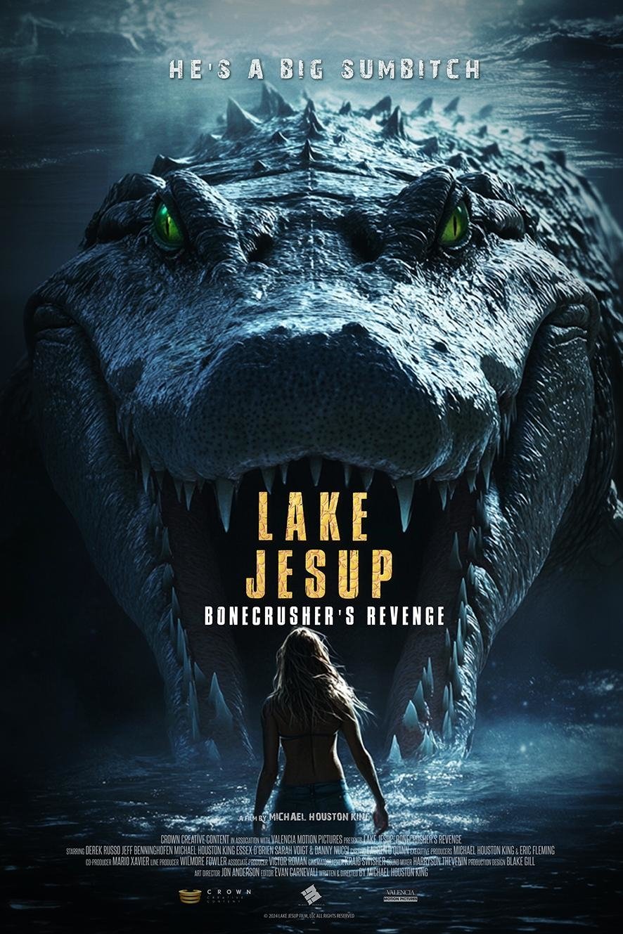 Lake Jesup: Bonecrusher's Revenge Hindi Dubbed Movie Poster (2024)