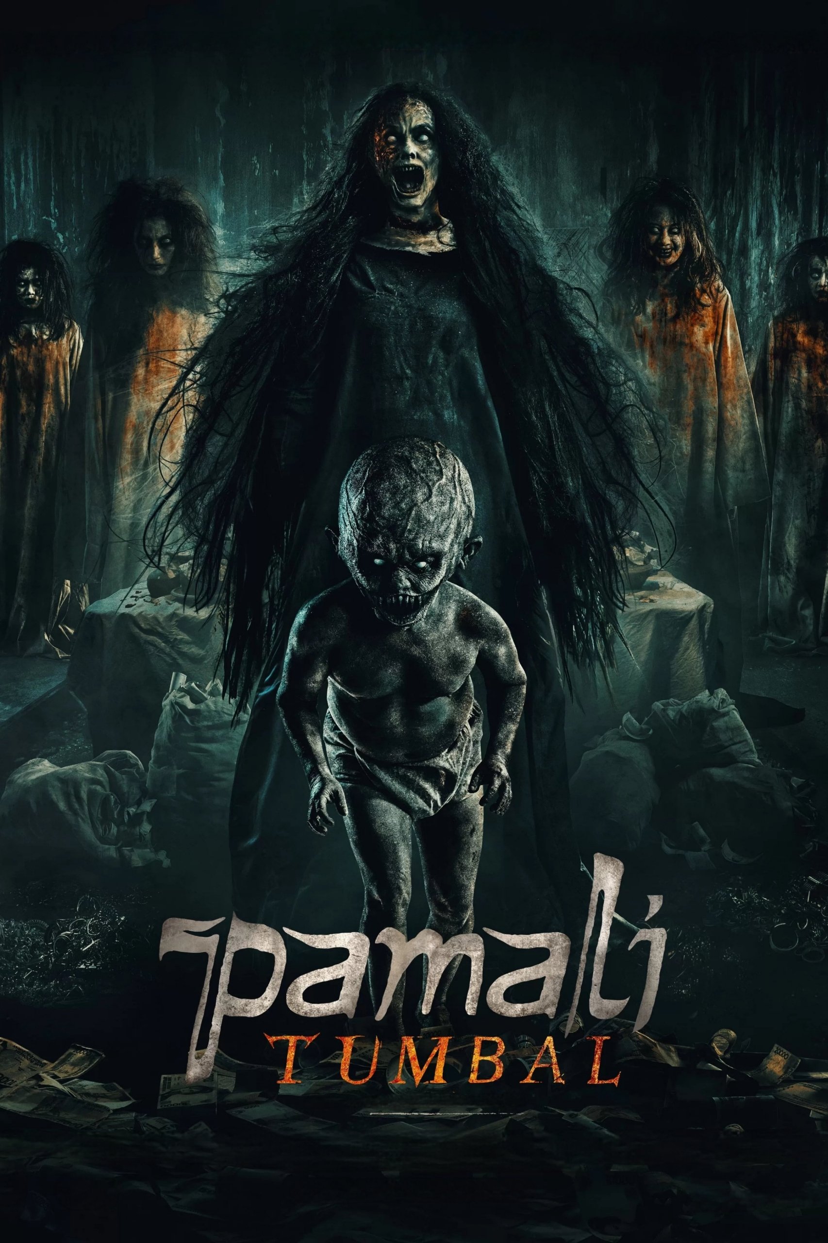 Pamali: The Offering Hindi Dubbed Movie Poster (2025)