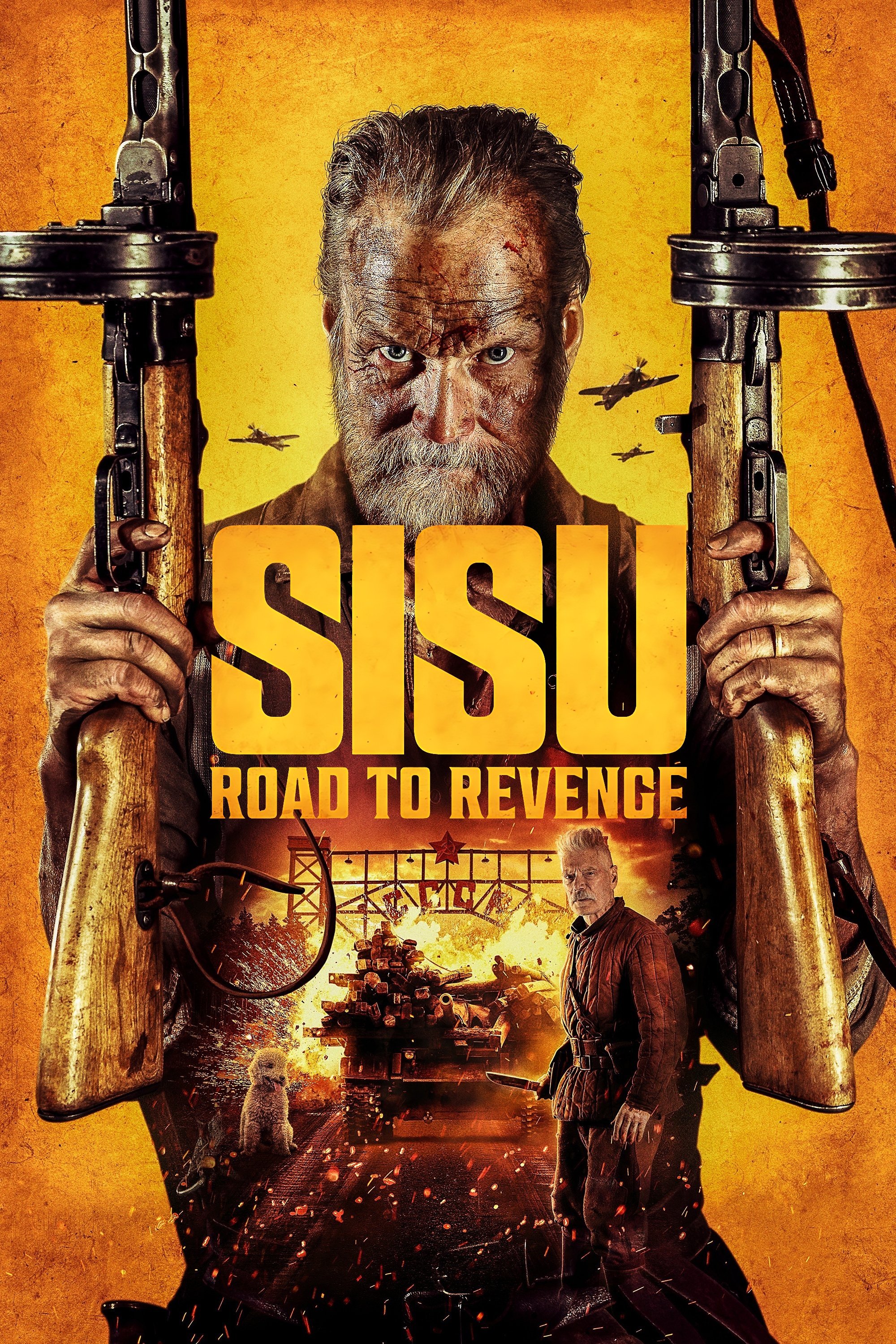 Sisu: Road to Revenge Hindi Dubbed Movie Poster (2025)