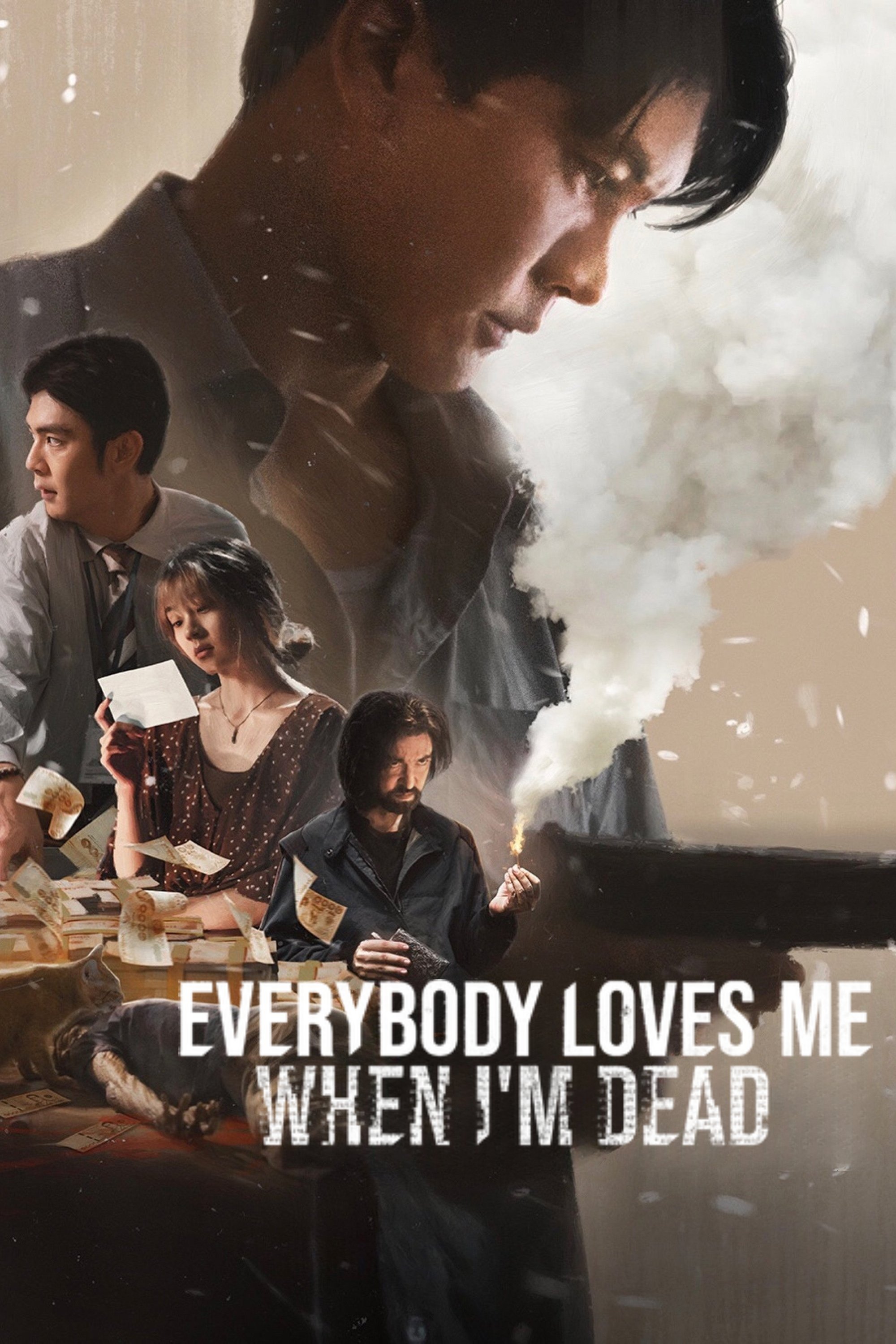 Everybody Loves Me When I'm Dead Hindi Dubbed Movie Poster (2025)