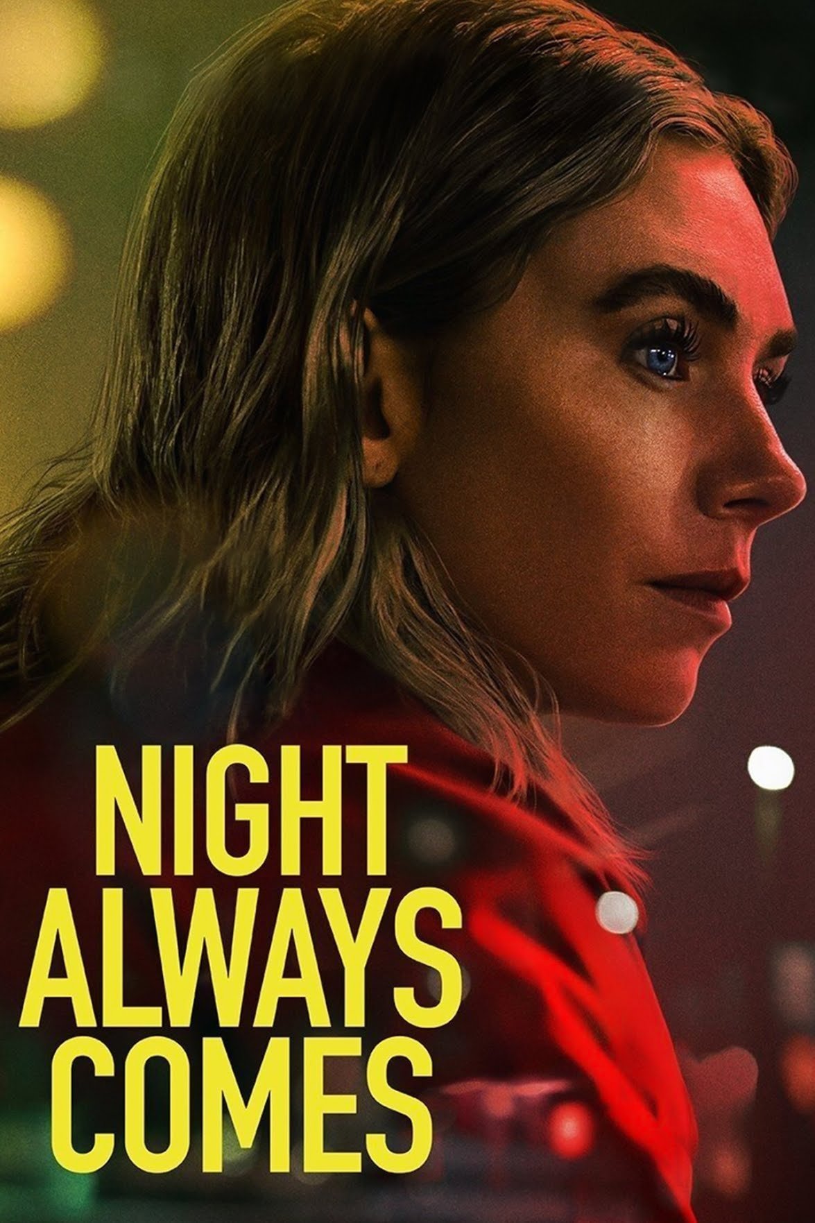 Night Always Comes Hindi Dubbed Movie Poster (2025)